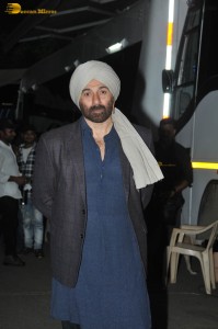 Actors Sunny Deol and Ameesha Patel promote their film Gadar 2 on the sets of Kapil Sharma Show