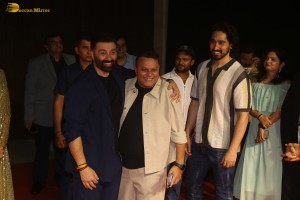 Gadar 2 Success Party attended by Sunny Deol, Ameesha Patel, Shah Rukh Khan, Salman Khan, Aamir Khan, Sanjay Dutt, Rakul Preet Singh, Tabu, Kriti Sanon, Dharmendra, Kajol and Ajay Devgn