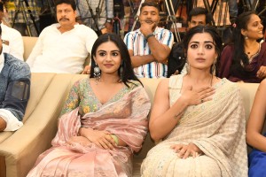 Gam Gam Ganesha Pre-Release attended by Anand Deverakonda, Pragati Srivastava, Nayan Sarika, and Rashmika Mandanna