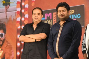 Gam Gam Ganesha Pre-Release attended by Anand Deverakonda, Pragati Srivastava, Nayan Sarika, and Rashmika Mandanna