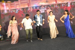 Gam Gam Ganesha Pre-Release attended by Anand Deverakonda, Pragati Srivastava, Nayan Sarika, and Rashmika Mandanna