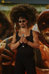 Actor Tiger Shroff promotes his film Ganapath at G7 Multiplex