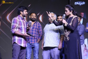 Gandeevadhari Arjuna Pre-Release attended by Varun Tej, Sakshi Vaidya, and Dil Raju