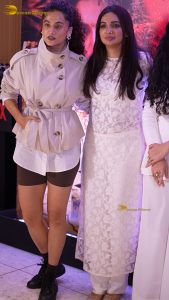 Gandhari Trailer Launch attended by Taapsee Pannu, Ishwak Singh, and others