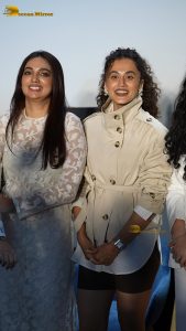 Gandhari Trailer Launch attended by Taapsee Pannu, Ishwak Singh, and others