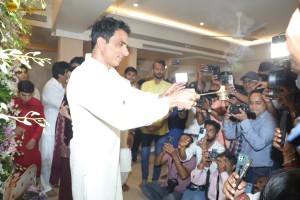 Bollywood stars including Govinda, Esha Deol, Rakul Preet Singh, Sherlyn Chopra, and Sonu Sood celebrate Ganesh Chaturthi 2024