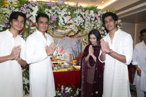 Bollywood stars including Govinda, Esha Deol, Rakul Preet Singh, Sherlyn Chopra, and Sonu Sood celebrate Ganesh Chaturthi 2024