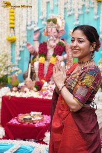 Bombay Times Ganesh Mahotsav attended by Saiee Manjrekar, Abhimanyu Dassani, Madhubala and others