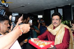Bollywood actor Govinda celebrates Ganesh Chaturthi on August 27, 2025