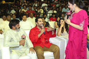 Gangs of Godavari Pre-Release Function attended by Vishwak Sen, Anjali, Neha Shetty, and Nandamuri Balakrishna