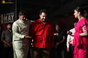 Gangs of Godavari Pre-Release Function attended by Vishwak Sen, Anjali, Neha Shetty, and Nandamuri Balakrishna