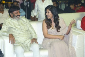 Gangs of Godavari Pre-Release Function attended by Vishwak Sen, Anjali, Neha Shetty, and Nandamuri Balakrishna