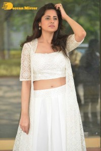 Telugu Actress Garima Kaushal photoshoot in a white dress