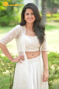 Telugu Actress Garima Kaushal photoshoot in a white dress