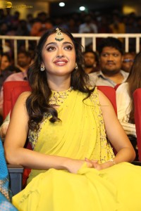 actress Gayatri Bhardwaj lovely in a yellow saree at an event