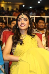 actress Gayatri Bhardwaj lovely in a yellow saree at an event