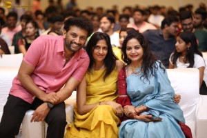 Geethanjali Malli Vachindi Pre-Release Event attended by Anjali, Srinivasa Reddy, and Satyam Rajesh