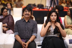 Geethanjali Malli Vachindi Pre-Release Event attended by Anjali, Srinivasa Reddy, and Satyam Rajesh