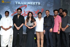 Geethanjali Malli Vachindi Pre-Release Event attended by Anjali, Srinivasa Reddy, and Satyam Rajesh