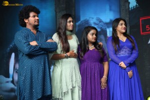 Geethanjali Malli Vachindi Pre-Release Event attended by Anjali, Srinivasa Reddy, and Satyam Rajesh