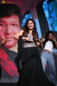 Geethanjali Malli Vachindi Pre-Release Event attended by Anjali, Srinivasa Reddy, and Satyam Rajesh