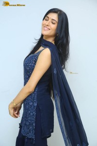 indian actress geethika tiwary photoshoot in a blue dress