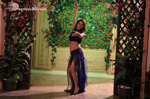 Gehana Vasisth from her Arabic Song in a Telugu Movie