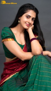 Actress Gehna Sippy photoshoot in a half saree