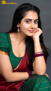 Actress Gehna Sippy photoshoot in a half saree