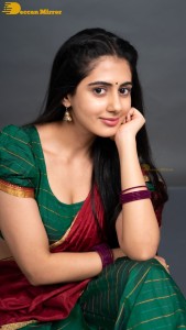 Actress Gehna Sippy photoshoot in a half saree