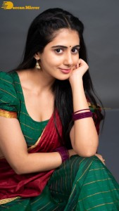 Actress Gehna Sippy photoshoot in a half saree