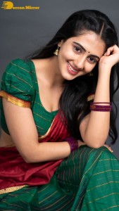 Actress Gehna Sippy photoshoot in a half saree