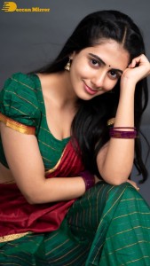 Actress Gehna Sippy photoshoot in a half saree