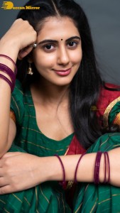 Actress Gehna Sippy photoshoot in a half saree