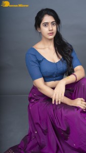 Actress Gehna Sippy photoshoot in a half saree