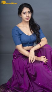 Actress Gehna Sippy photoshoot in a half saree