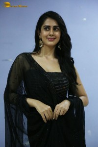 Indian Actress Gehna Sippy in a black salwar dress