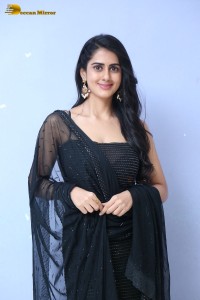 Indian Actress Gehna Sippy in a black salwar dress