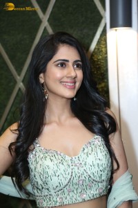 Actress Gehna Sippy in a light green lehenga choli