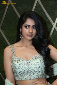 Actress Gehna Sippy in a light green lehenga choli