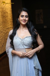 Indian Actress Gehna Sippy in a Lehenga Choli dress attending a movie function