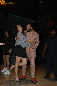 telugu actress genelia spotted with her husband