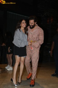 telugu actress genelia spotted with her husband