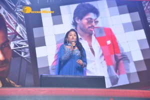 Ghani movie pre-release event that is attended by Varun Tej, Saiee Manjrekar, Allu Arjun, Allu Aravind, Harish Shankar and others