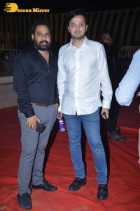 Ghani movie pre-release event that is attended by Varun Tej, Saiee Manjrekar, Allu Arjun, Allu Aravind, Harish Shankar and others