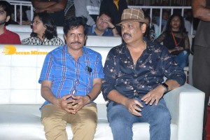 Ghani movie pre-release event that is attended by Varun Tej, Saiee Manjrekar, Allu Arjun, Allu Aravind, Harish Shankar and others