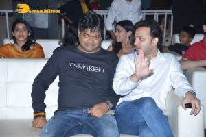 Ghani movie pre-release event that is attended by Varun Tej, Saiee Manjrekar, Allu Arjun, Allu Aravind, Harish Shankar and others