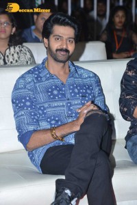 Ghani movie pre-release event that is attended by Varun Tej, Saiee Manjrekar, Allu Arjun, Allu Aravind, Harish Shankar and others