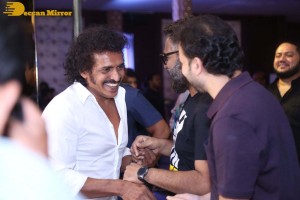 Pictures from the Release Punch Event of the Telugu Movie ‘Ghani’ - attended by Varun Tej, Suniel Shetty, Upendra, Naveen Chandra, and Saiee Manjrekar
