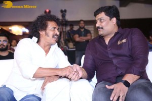 Pictures from the Release Punch Event of the Telugu Movie ‘Ghani’ - attended by Varun Tej, Suniel Shetty, Upendra, Naveen Chandra, and Saiee Manjrekar